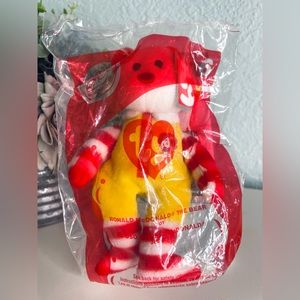 Ronald McDonald the Bear McDonald’s Teenie Beanie Baby